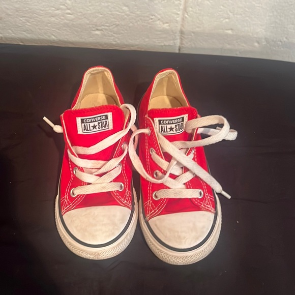 Red Converse Sneaker (Toddler 10) - Picture 1 of 7